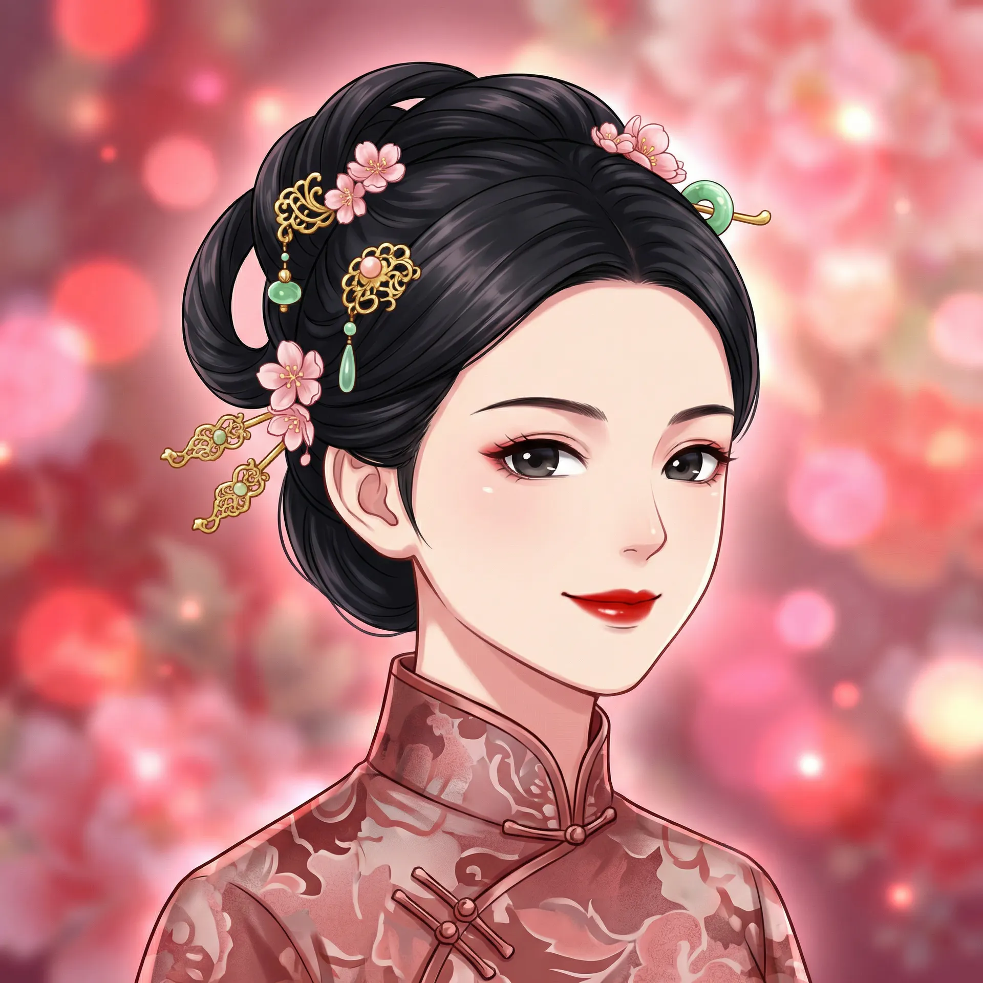 桃花仙子 - 溜溜吧668 人气女神